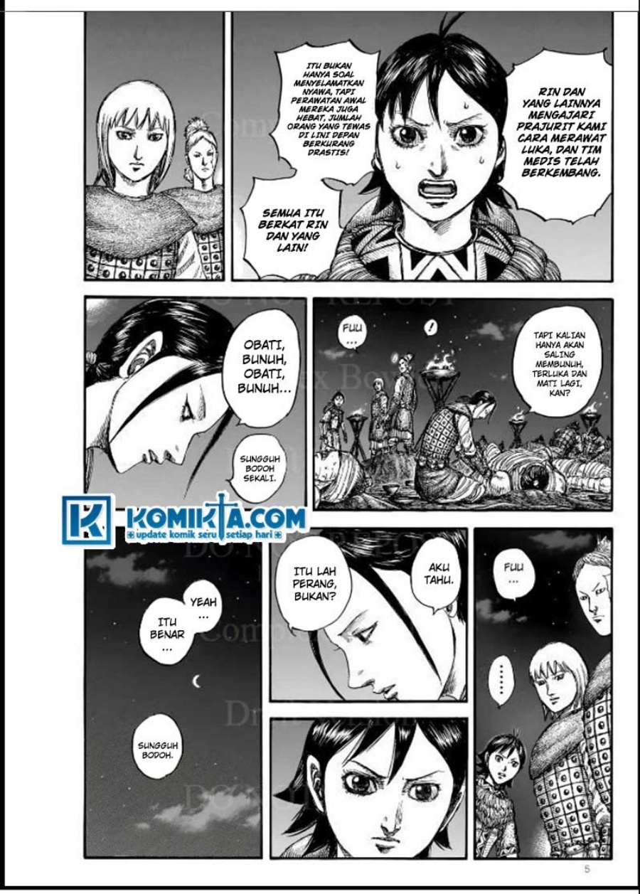 Kingdom Chapter 831 Gambar 6