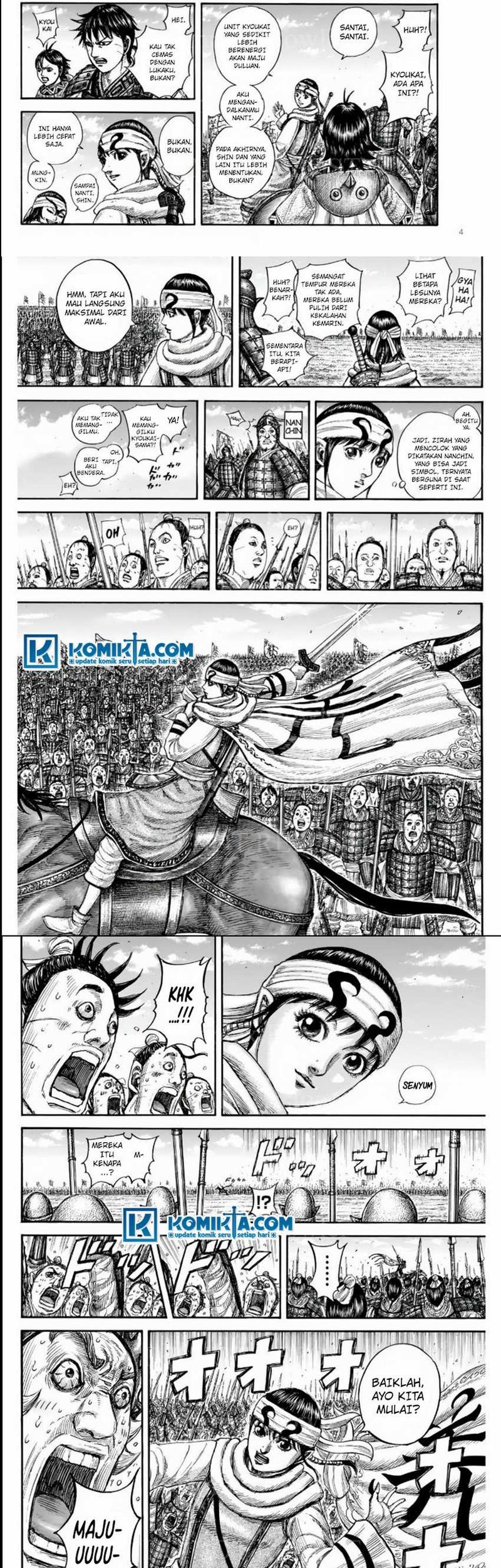 Kingdom Chapter 832 Gambar 3