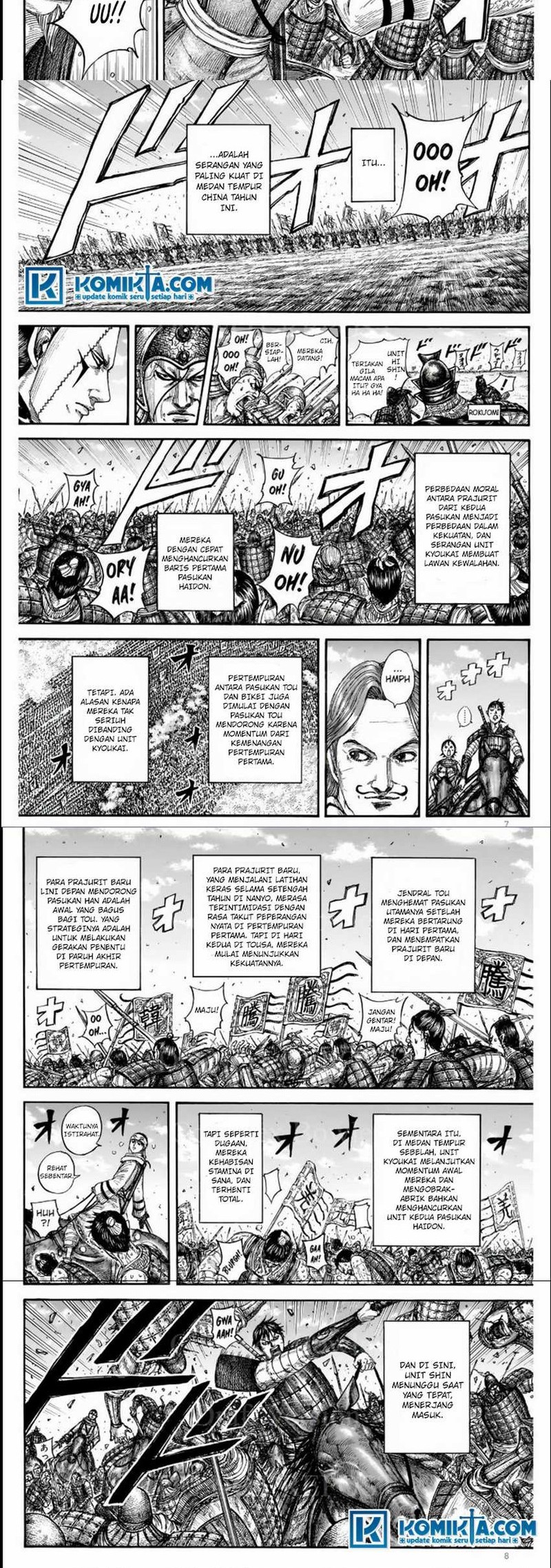 Kingdom Chapter 832 Gambar 4