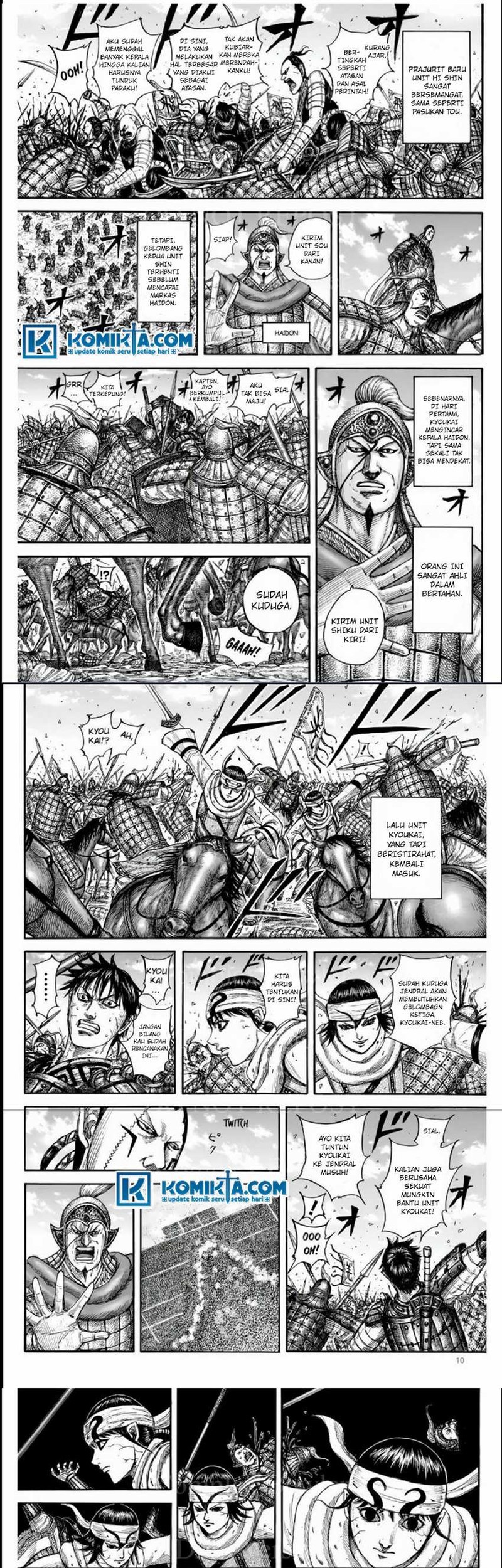 Kingdom Chapter 832 Gambar 5