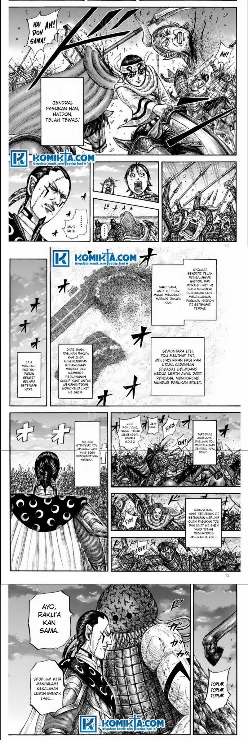 Kingdom Chapter 832 Gambar 6
