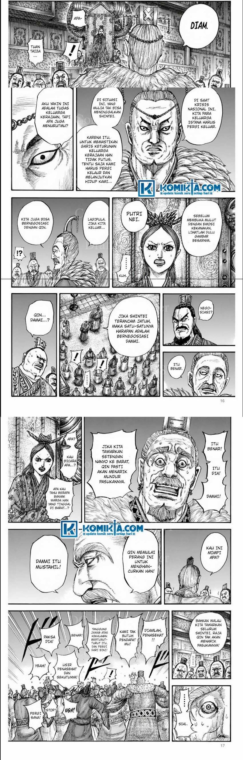 Kingdom Chapter 832 Gambar 8