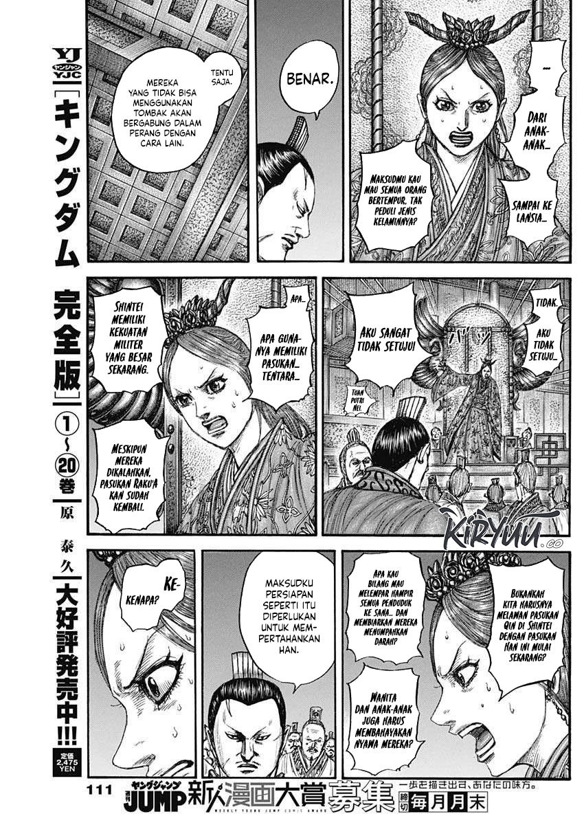 Kingdom Chapter 833 Gambar 9
