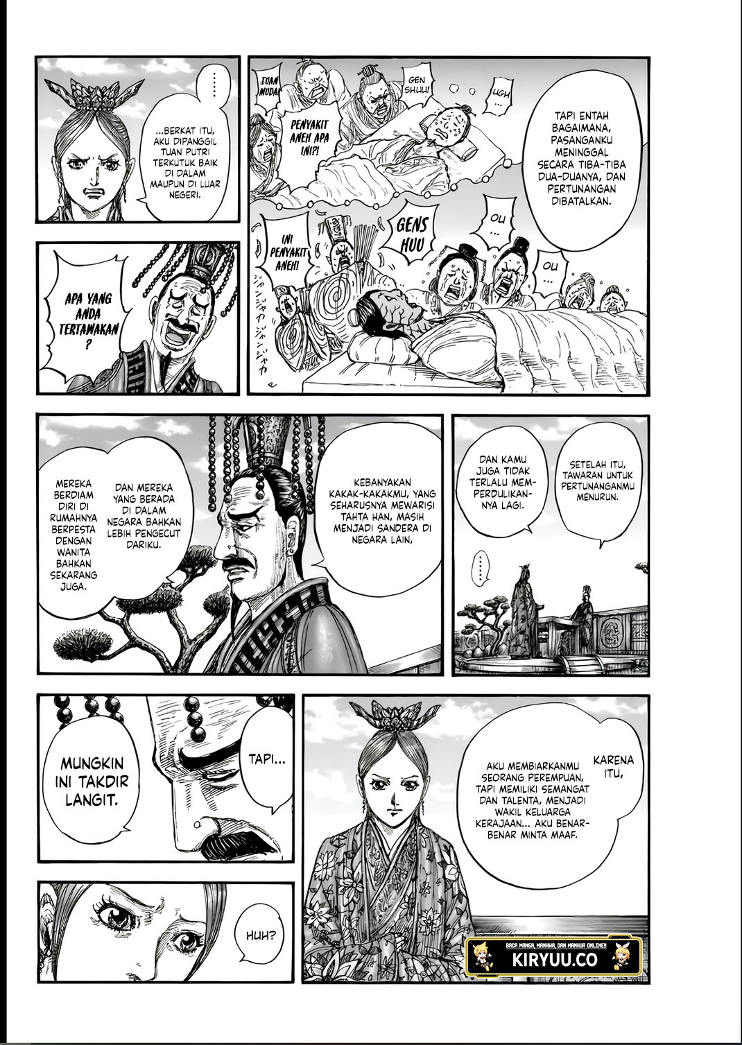 Kingdom Chapter 835 Gambar 14