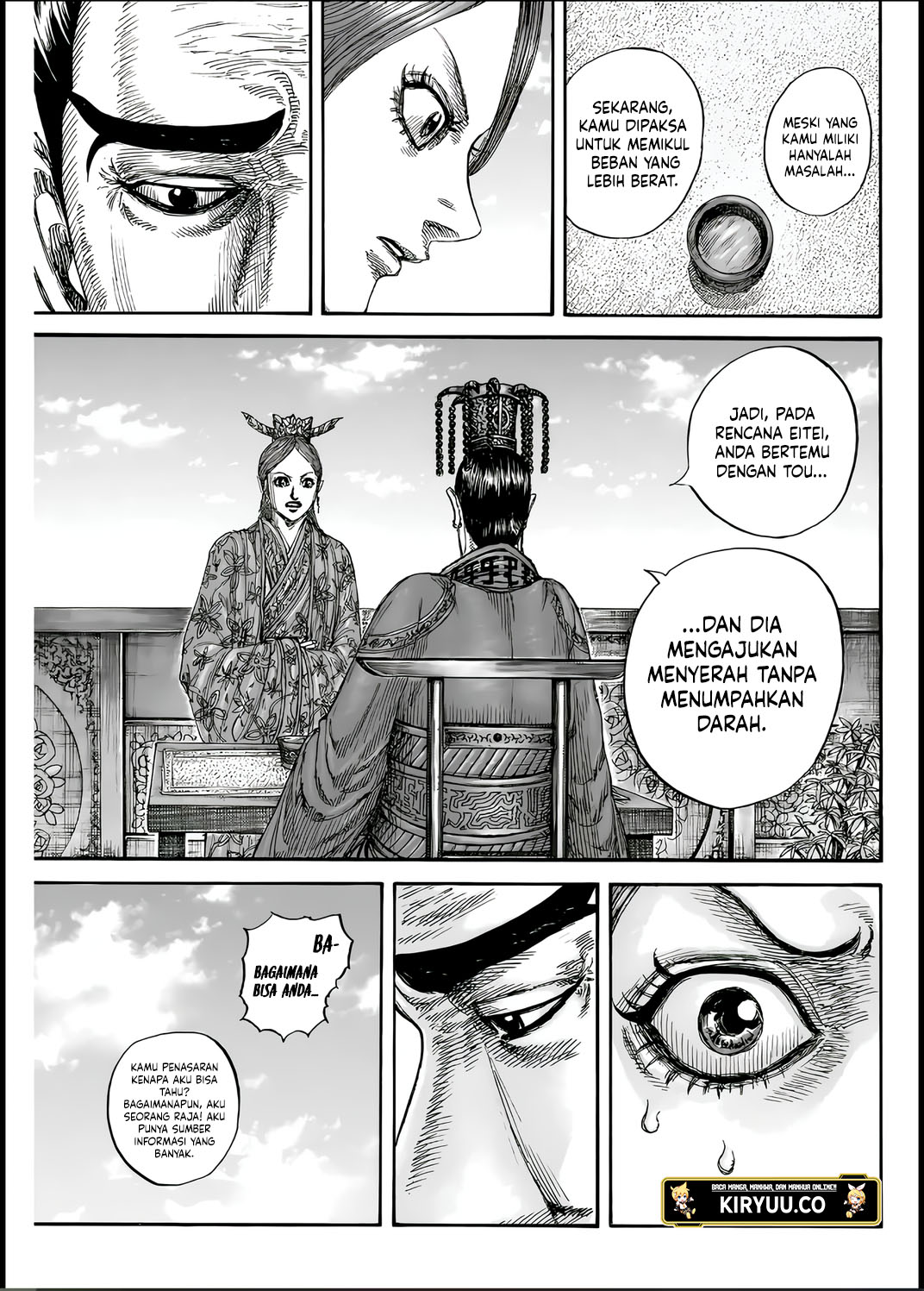 Kingdom Chapter 835 Gambar 15