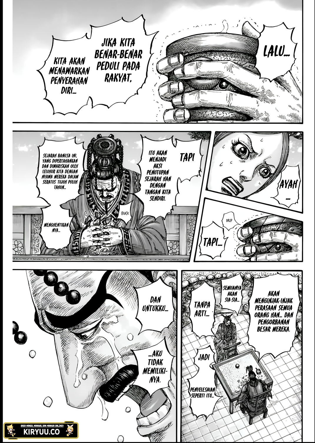 Kingdom Chapter 835 Gambar 17