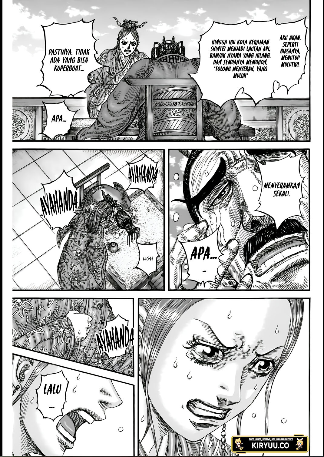 Kingdom Chapter 835 Gambar 19