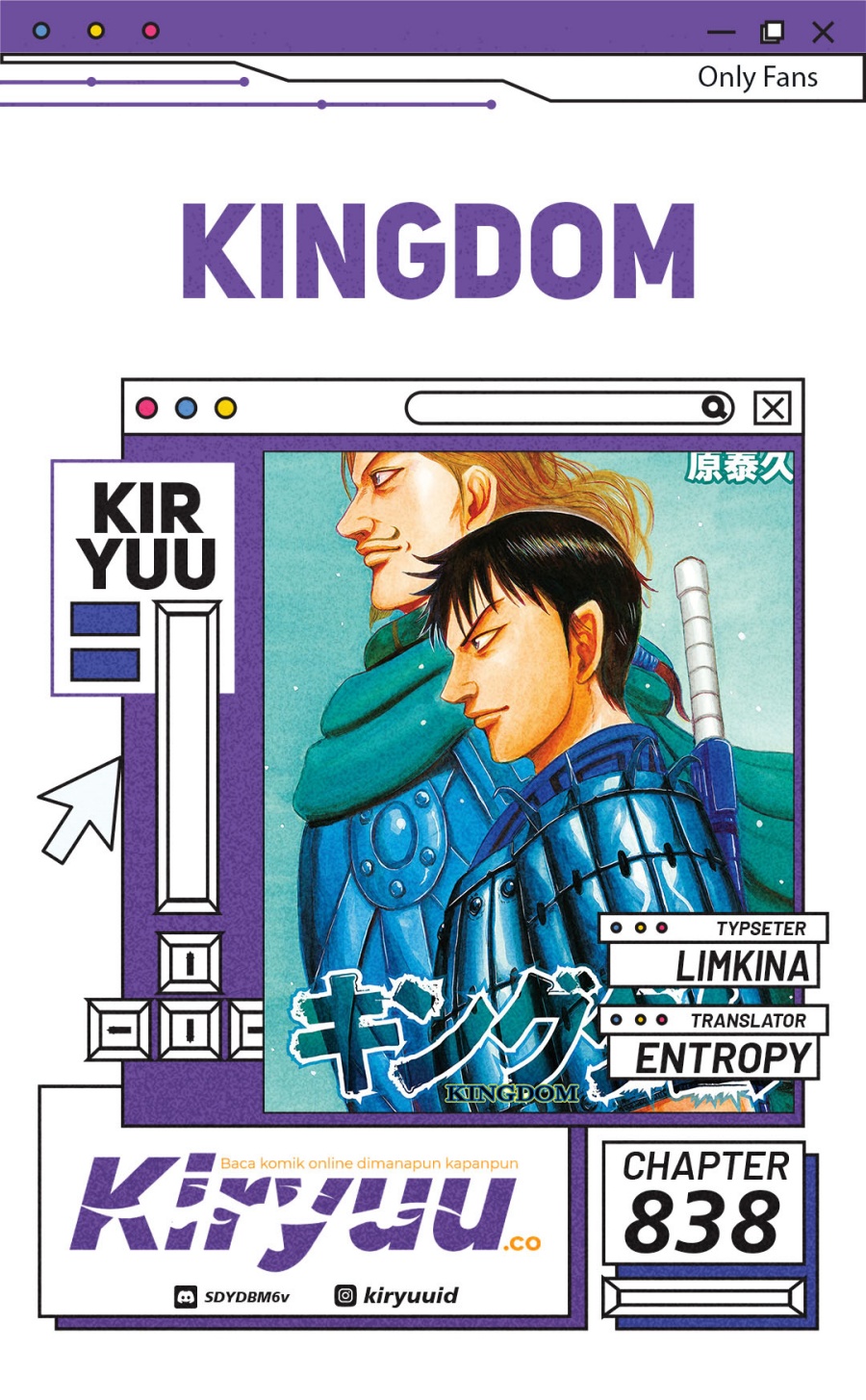 Baca Komik Kingdom Chapter 838 Gambar 1