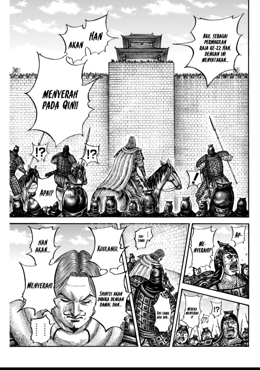 Kingdom Chapter 838 Gambar 7