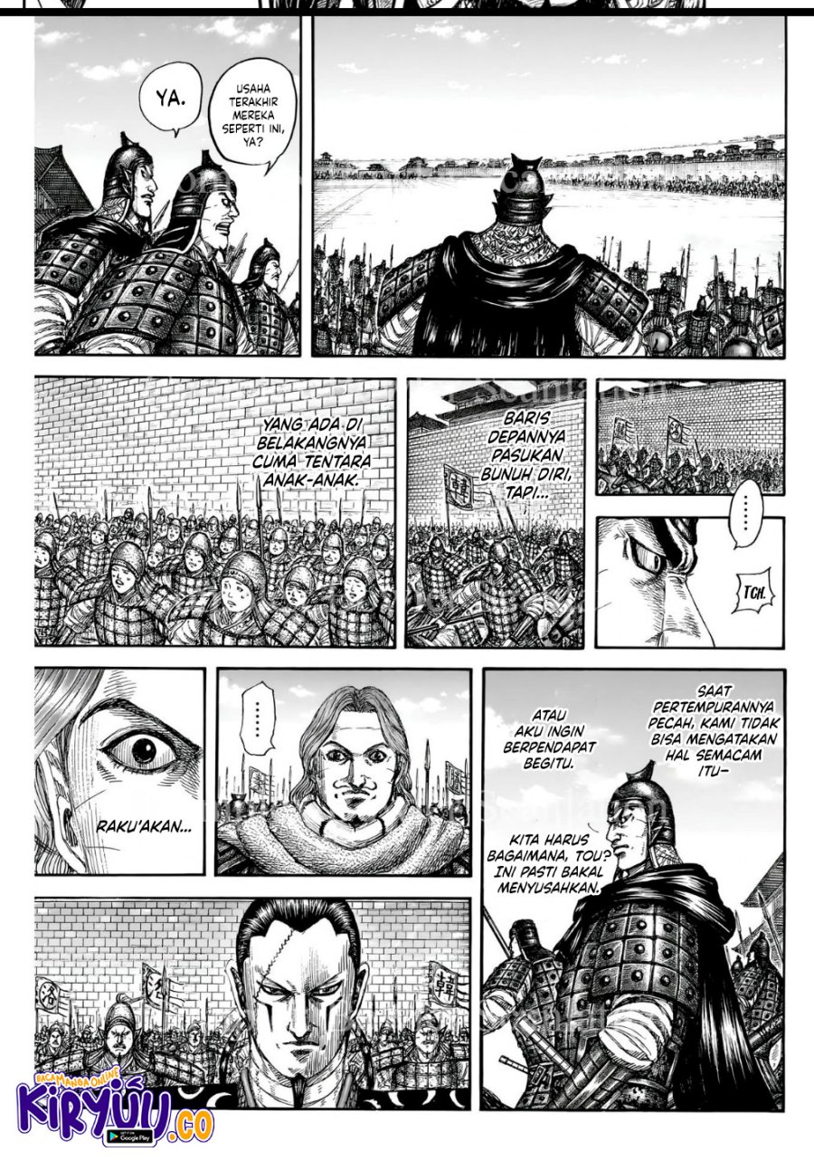 Kingdom Chapter 839 Gambar 6