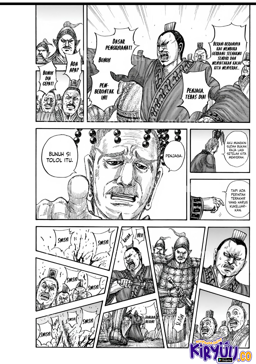 Kingdom Chapter 840 Gambar 13
