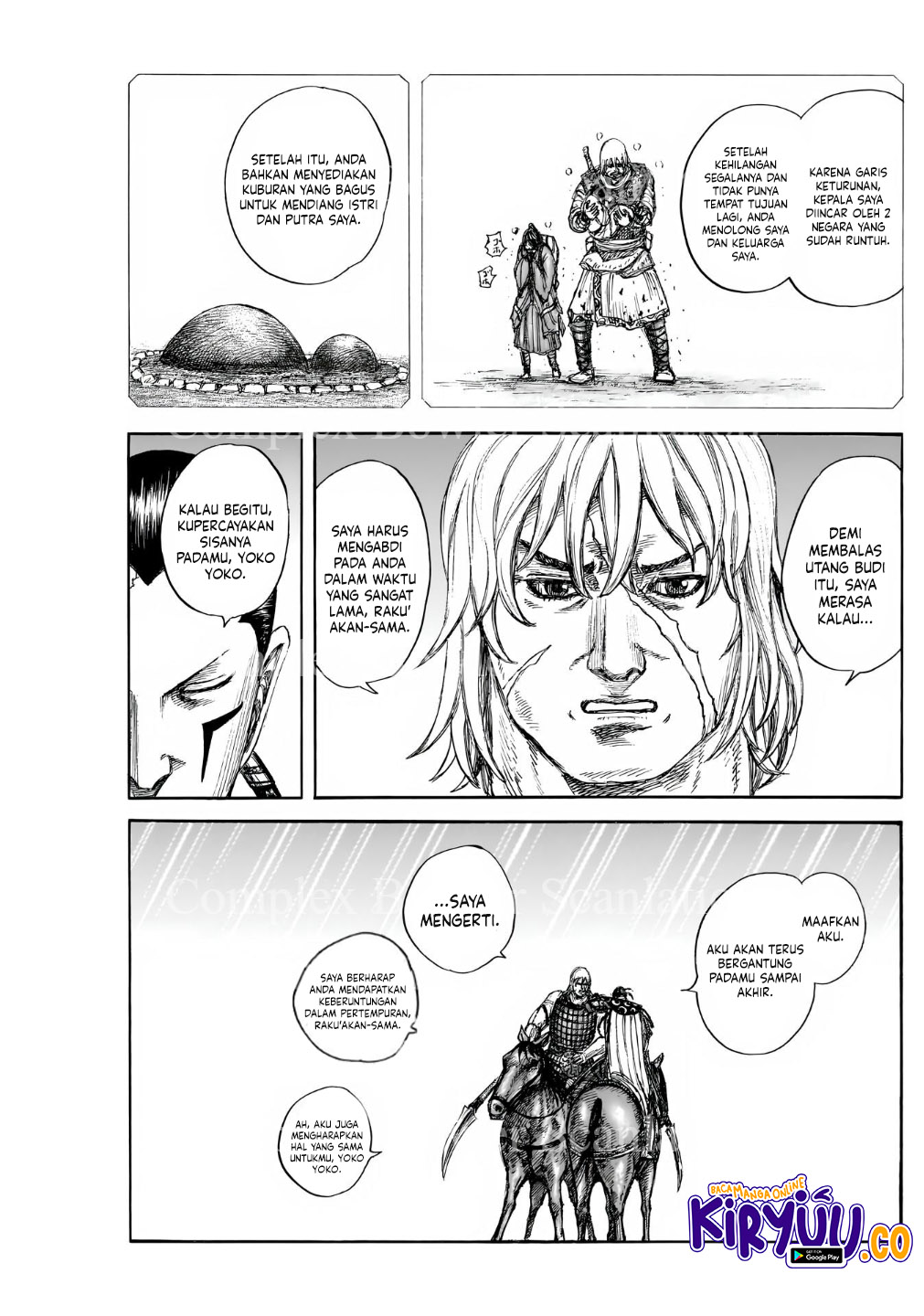 Kingdom Chapter 840 Gambar 5