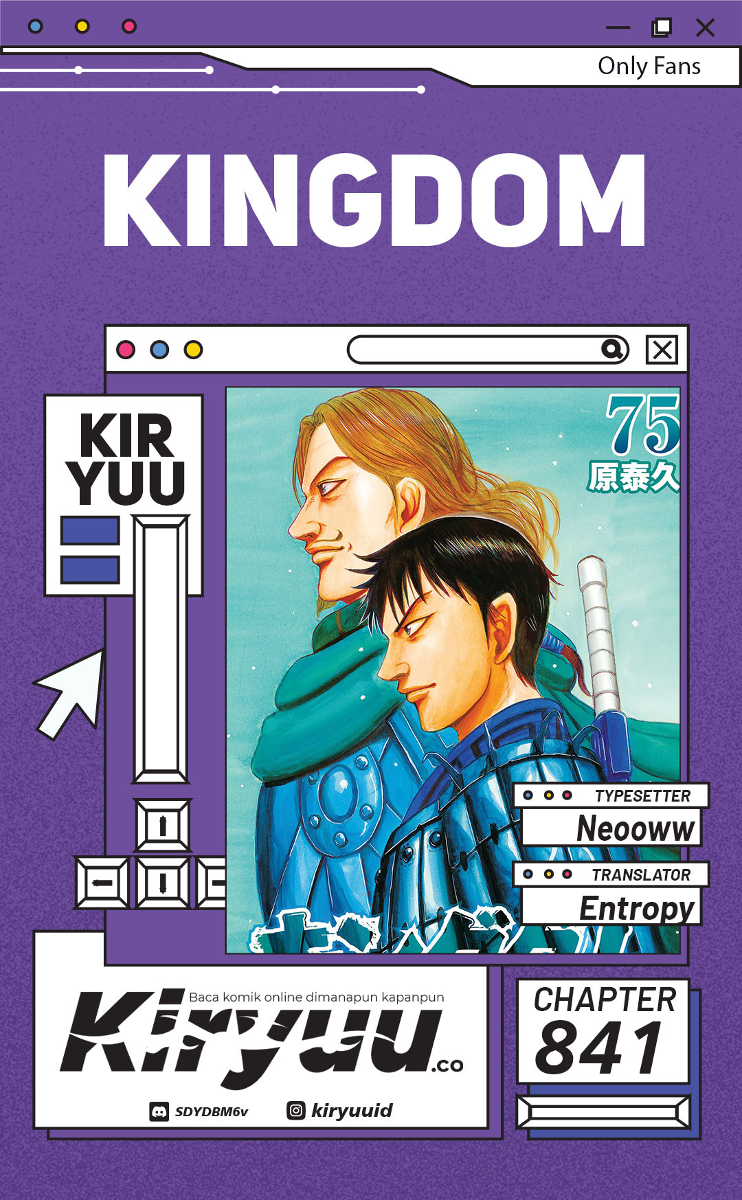 Baca Komik Kingdom Chapter 841 Gambar 1