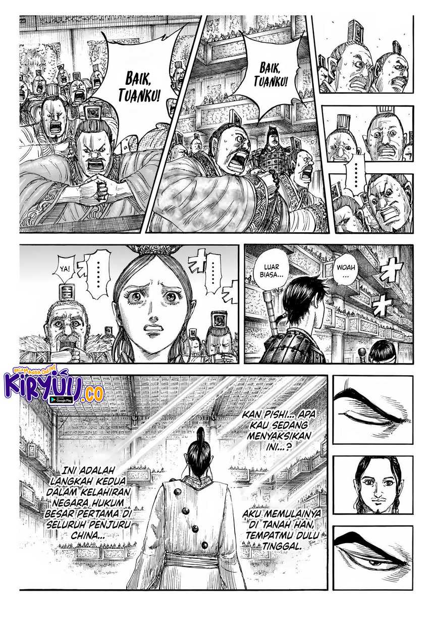Kingdom Chapter 843 Gambar 13