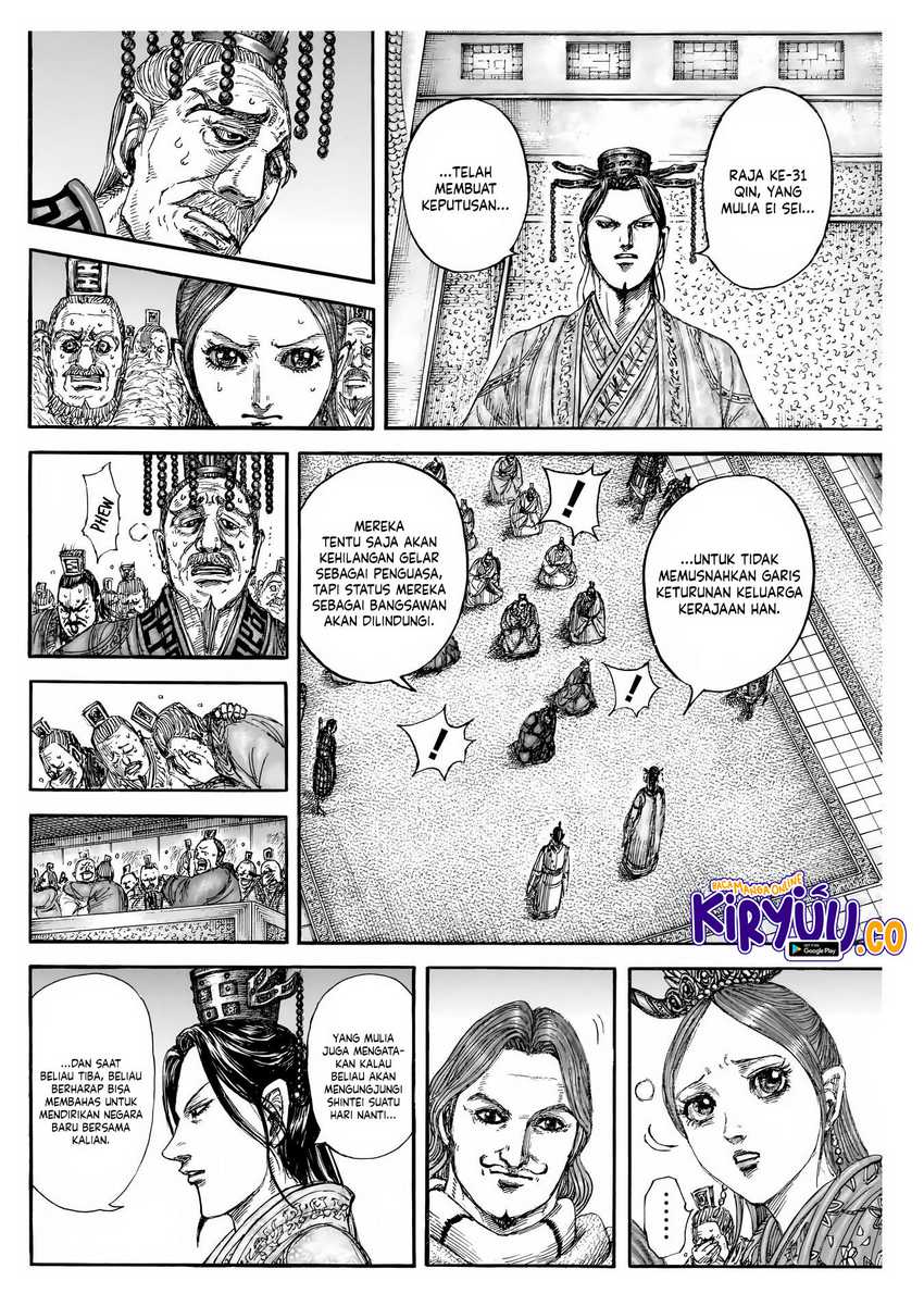 Kingdom Chapter 843 Gambar 8