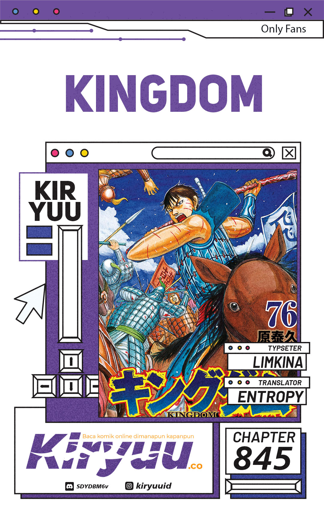 Baca Komik Kingdom Chapter 845 Gambar 1