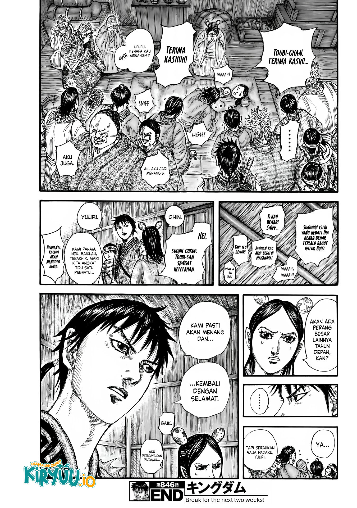 Kingdom Chapter 846 Gambar 20