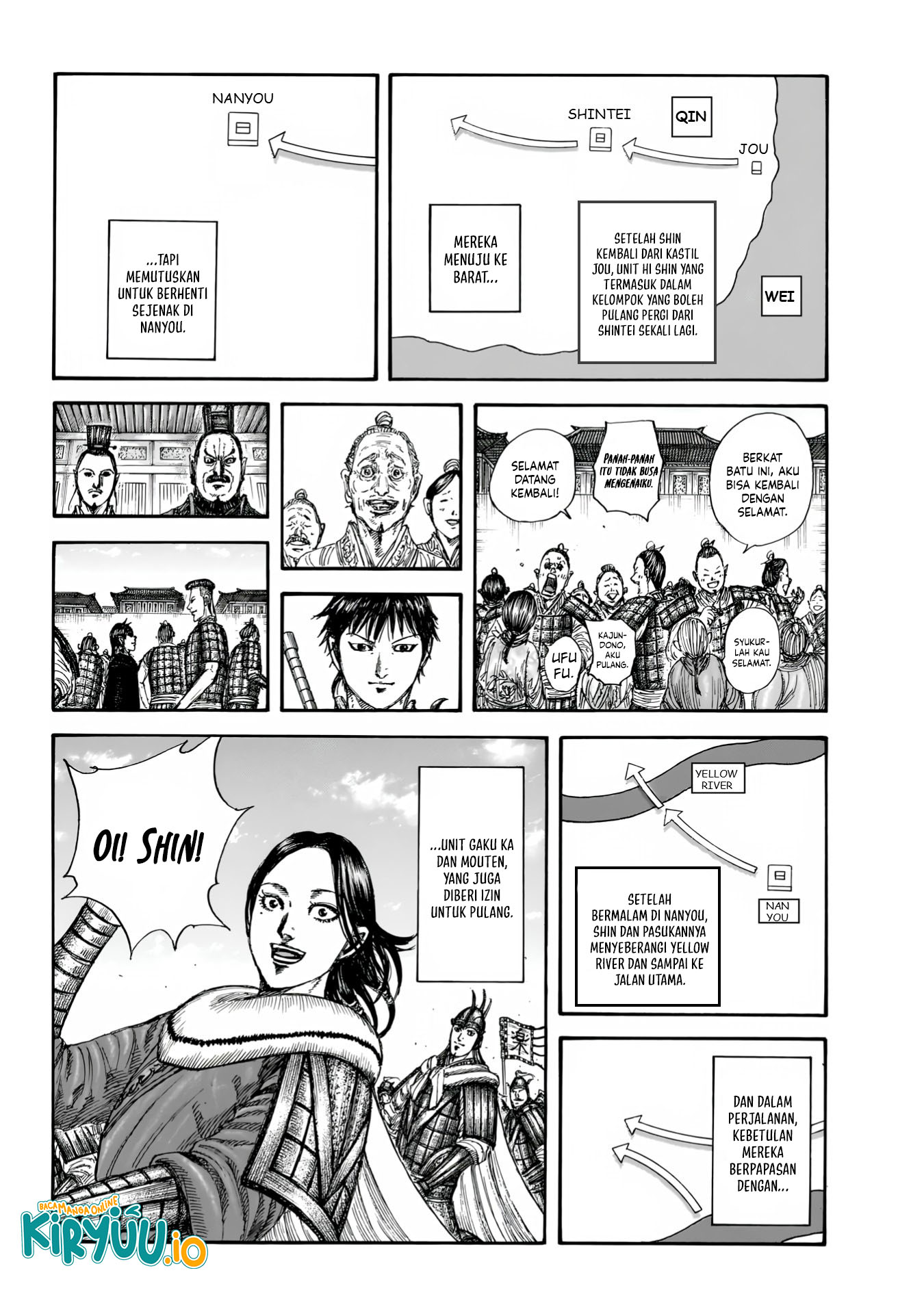 Kingdom Chapter 846 Gambar 5