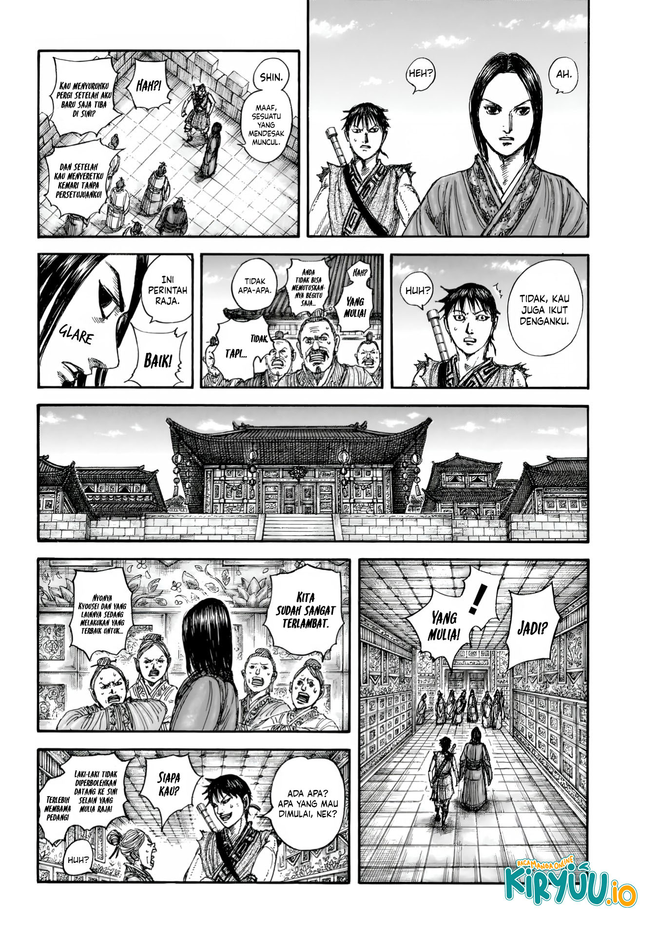 Kingdom Chapter 846 Gambar 9