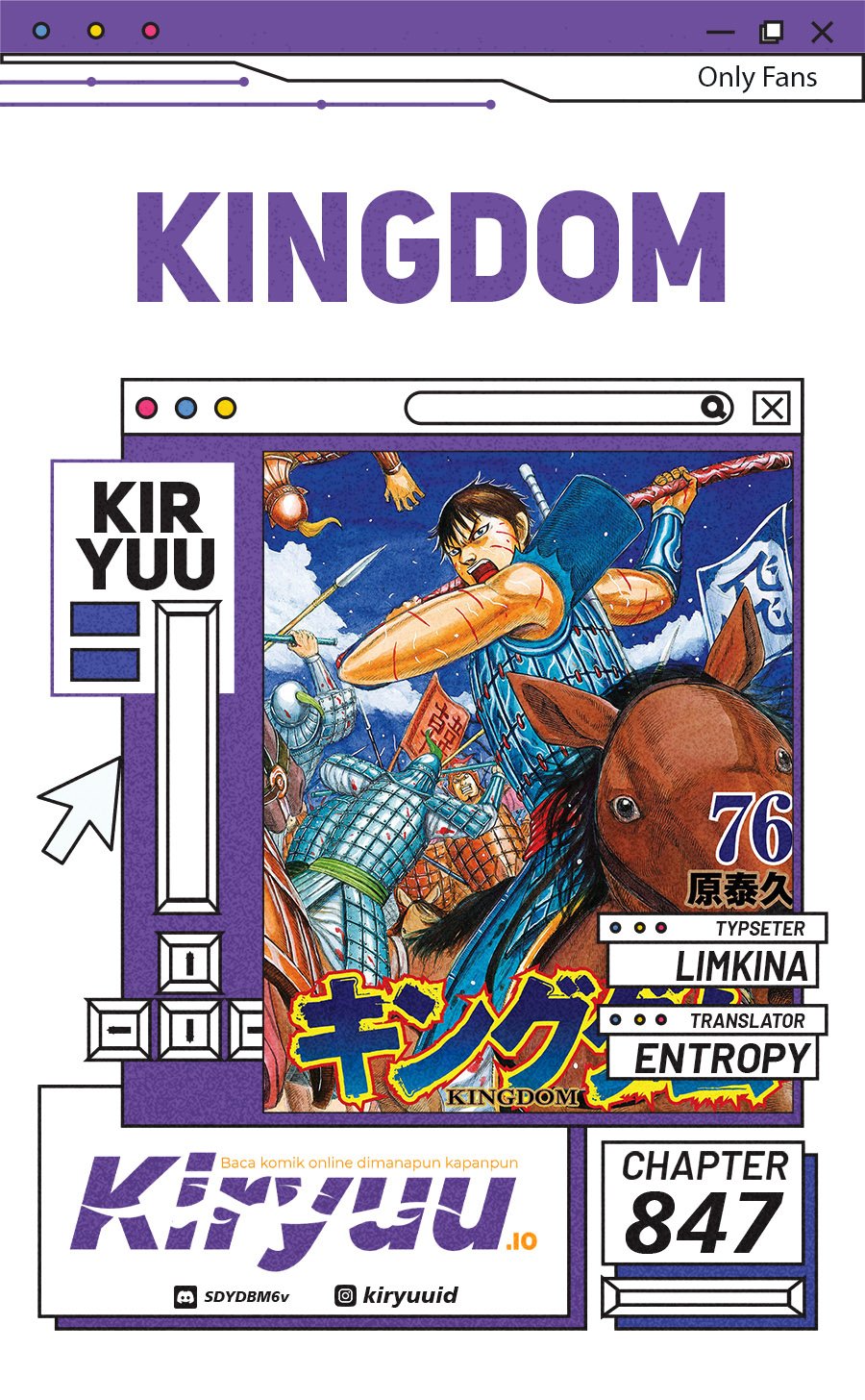Baca Komik Kingdom Chapter 847 Gambar 1