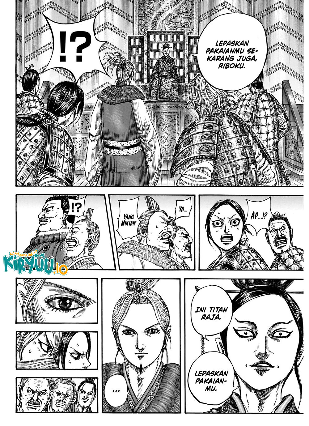 Kingdom Chapter 848 Gambar 16