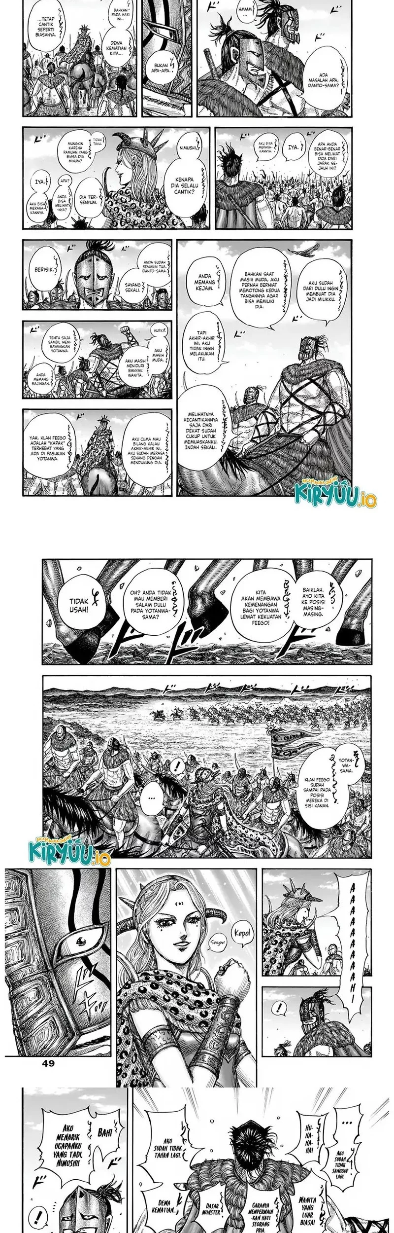 Baca Manga Kingdom Chapter 852 Gambar 2
