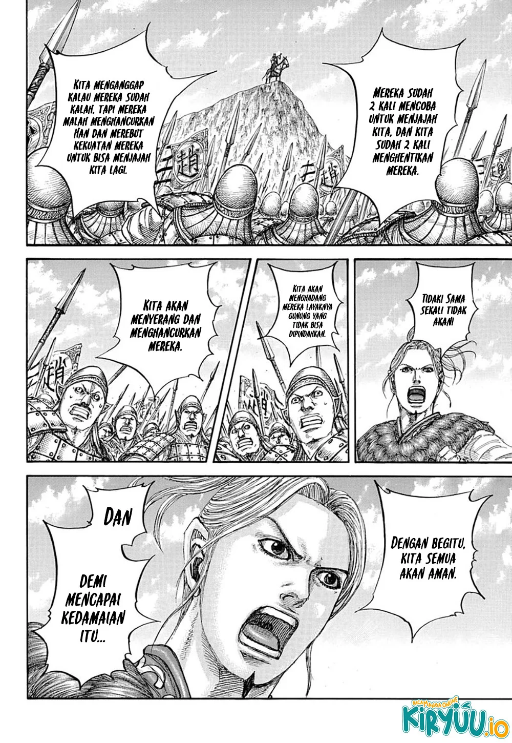 Kingdom Chapter 853 Gambar 16
