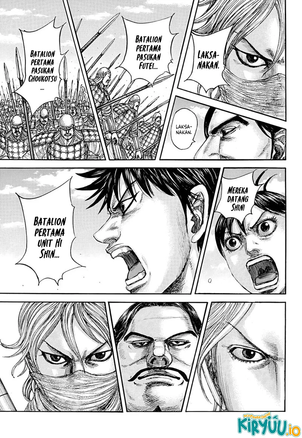 Kingdom Chapter 853 Gambar 19