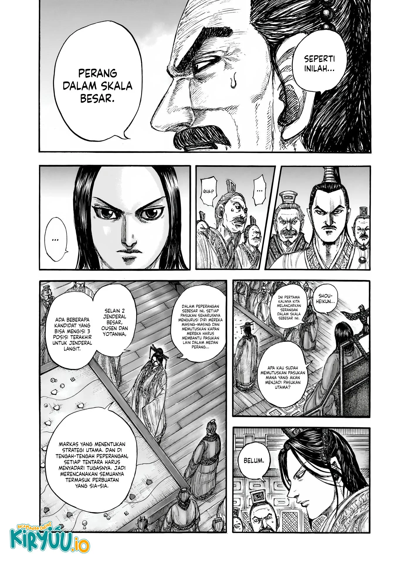 Kingdom Chapter 854 Gambar 14