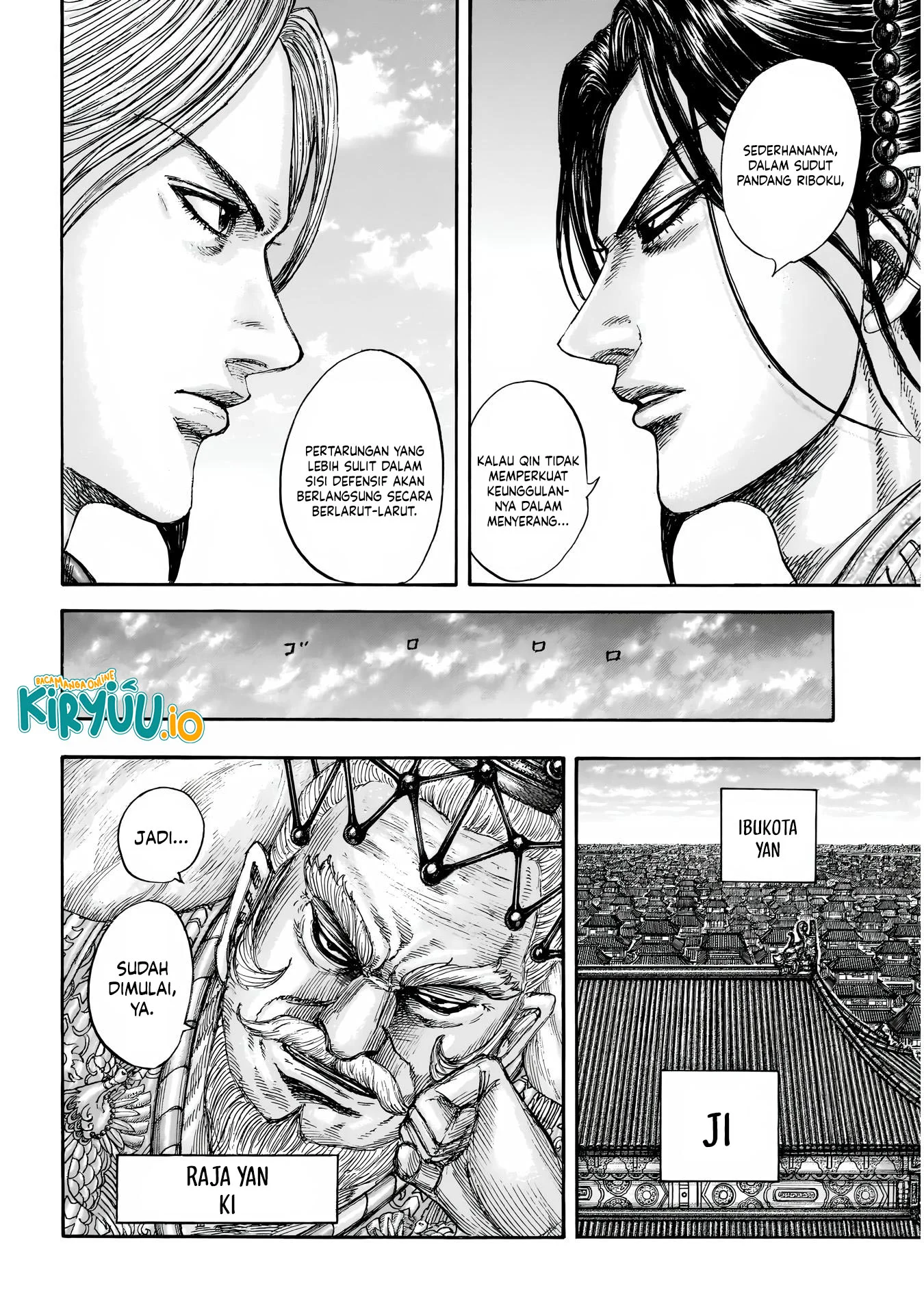 Kingdom Chapter 854 Gambar 15