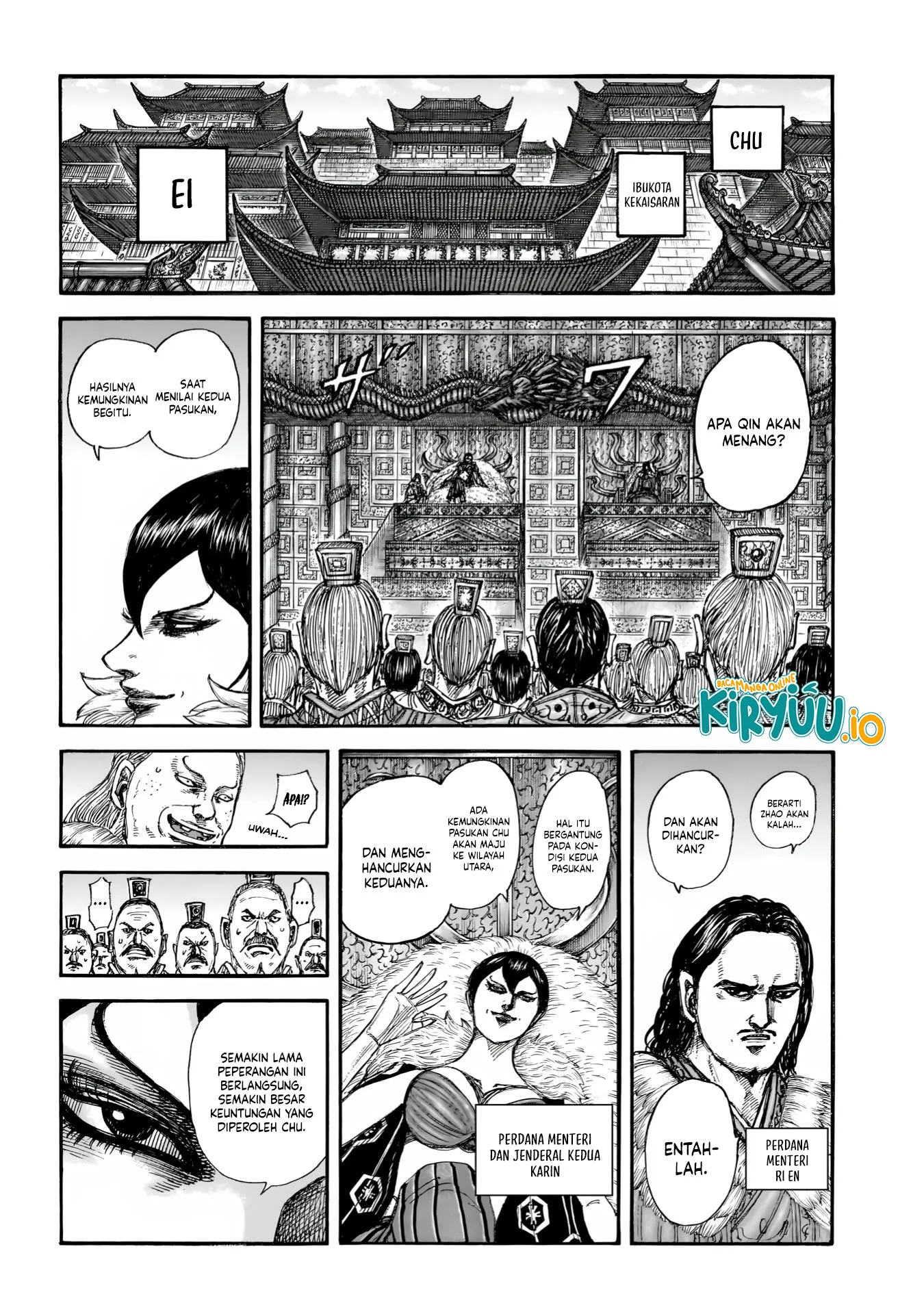 Kingdom Chapter 854 Gambar 17