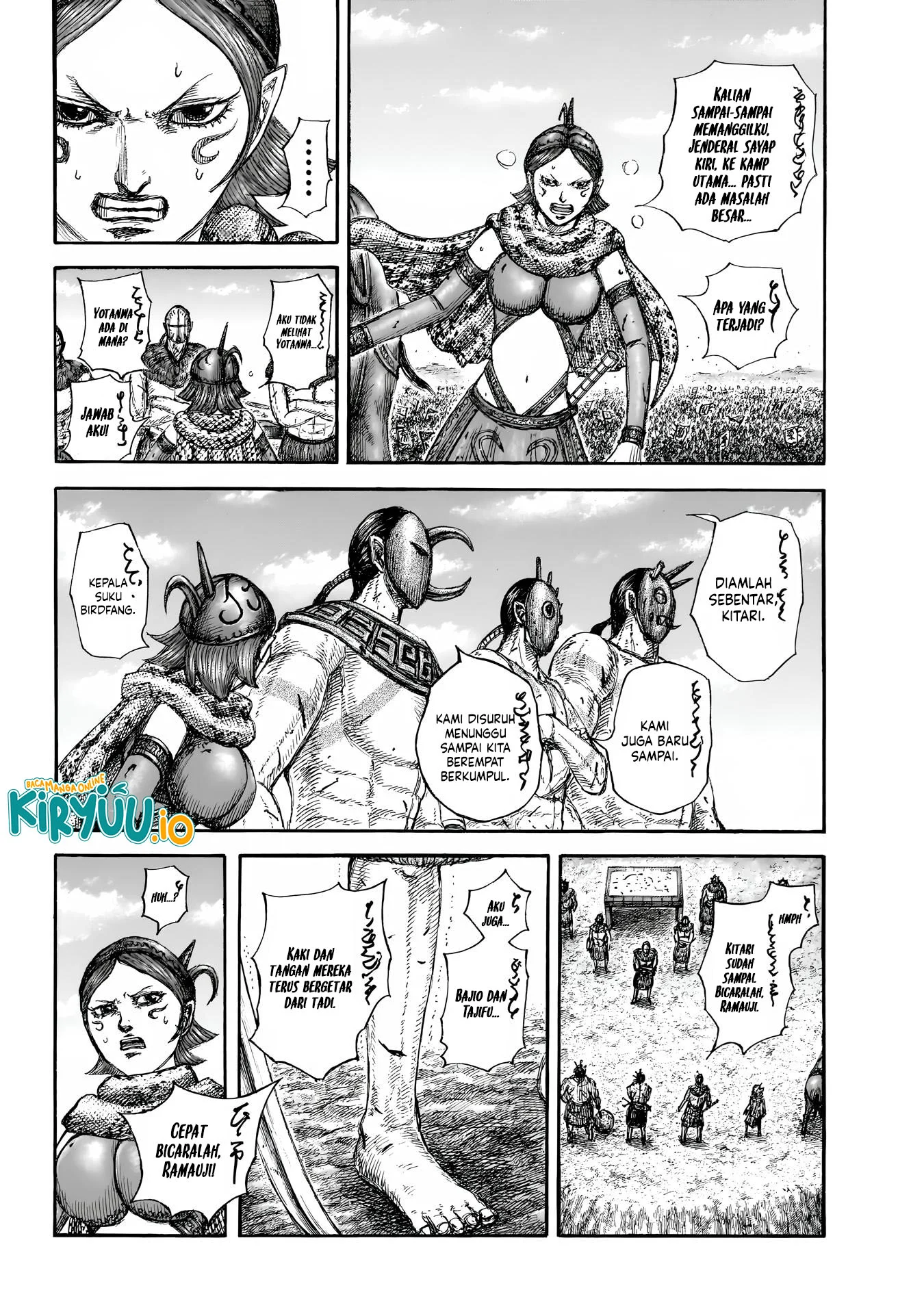 Kingdom Chapter 856 Gambar 10