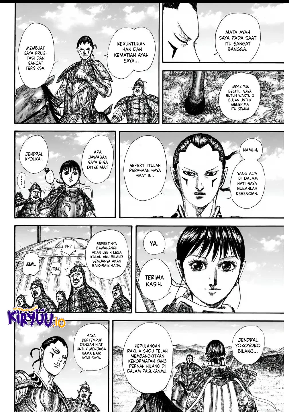 Kingdom Chapter 857 Gambar 17
