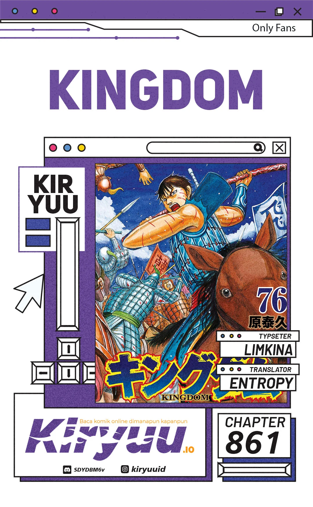Kingdom Chapter 861 - https://img.komiku.org/upload5/kingdom/861/2025-12-25/1.webp