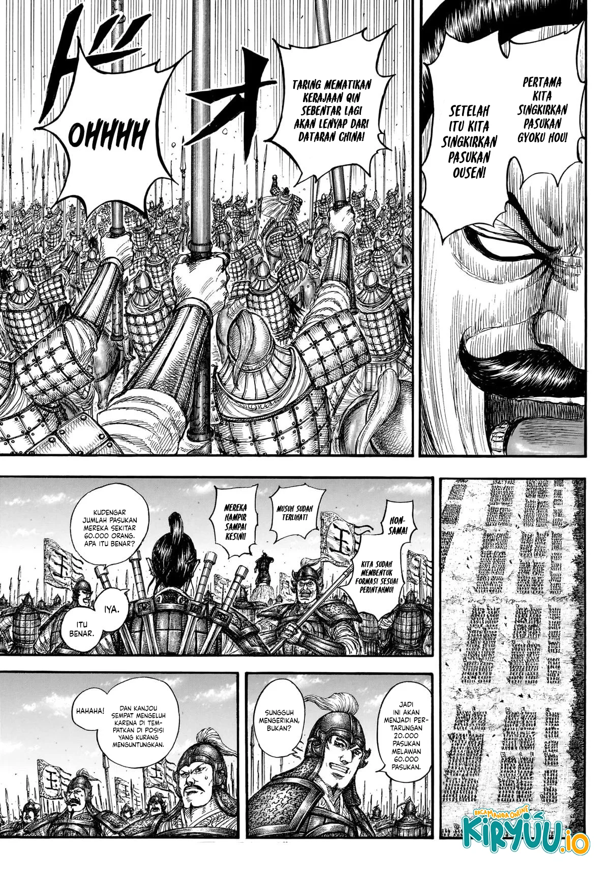 Kingdom Chapter 866 Gambar 16