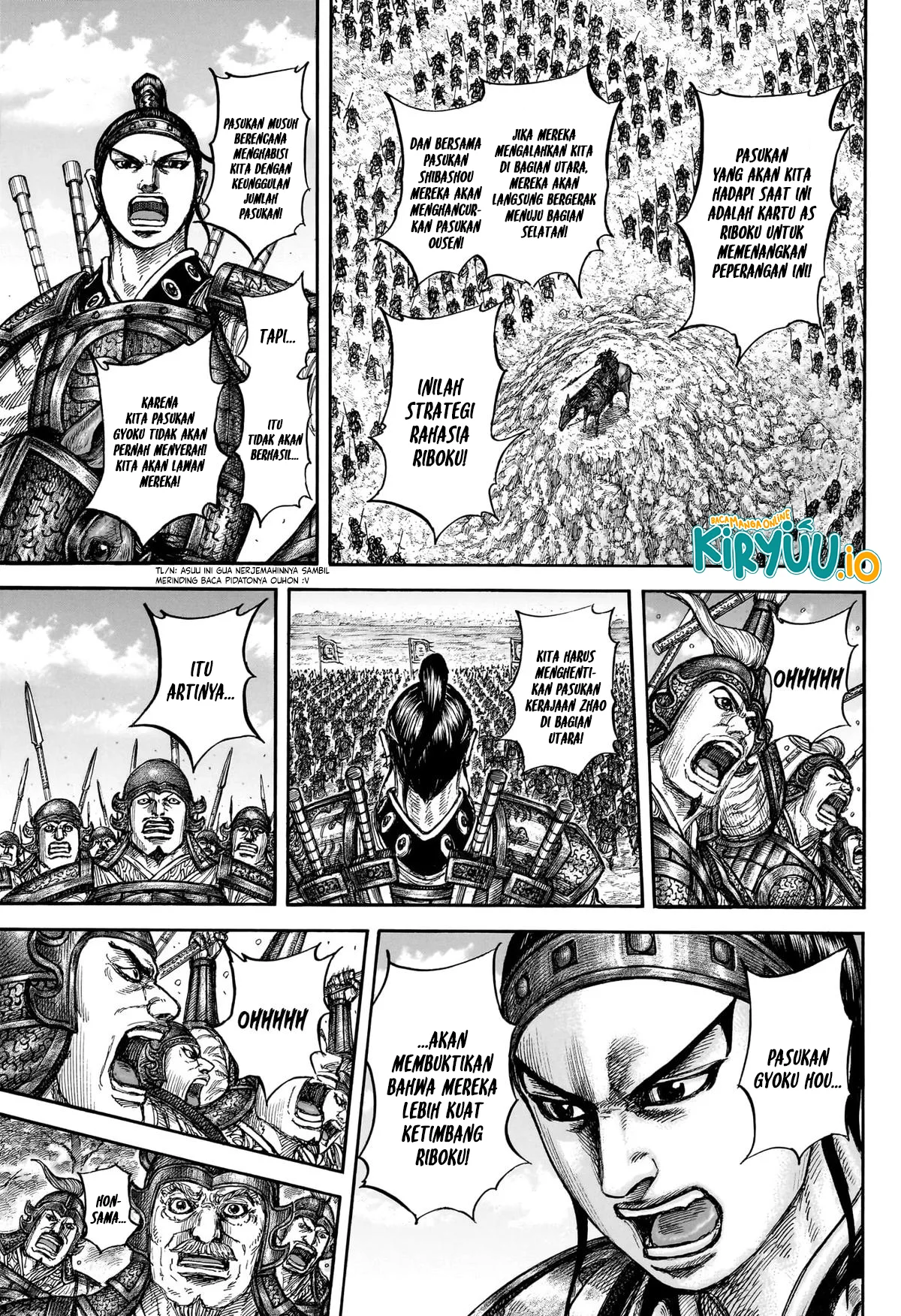 Kingdom Chapter 866 Gambar 18