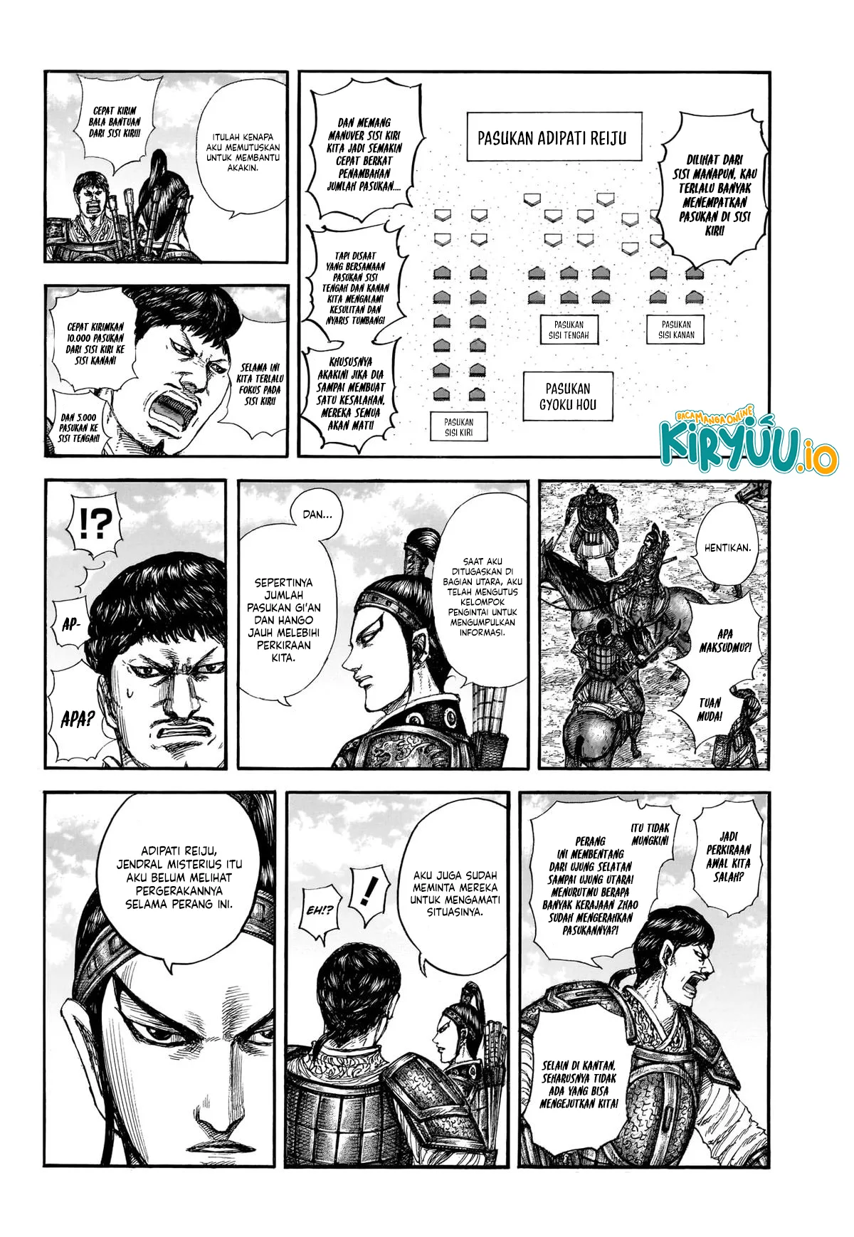 Kingdom Chapter 866 Gambar 9