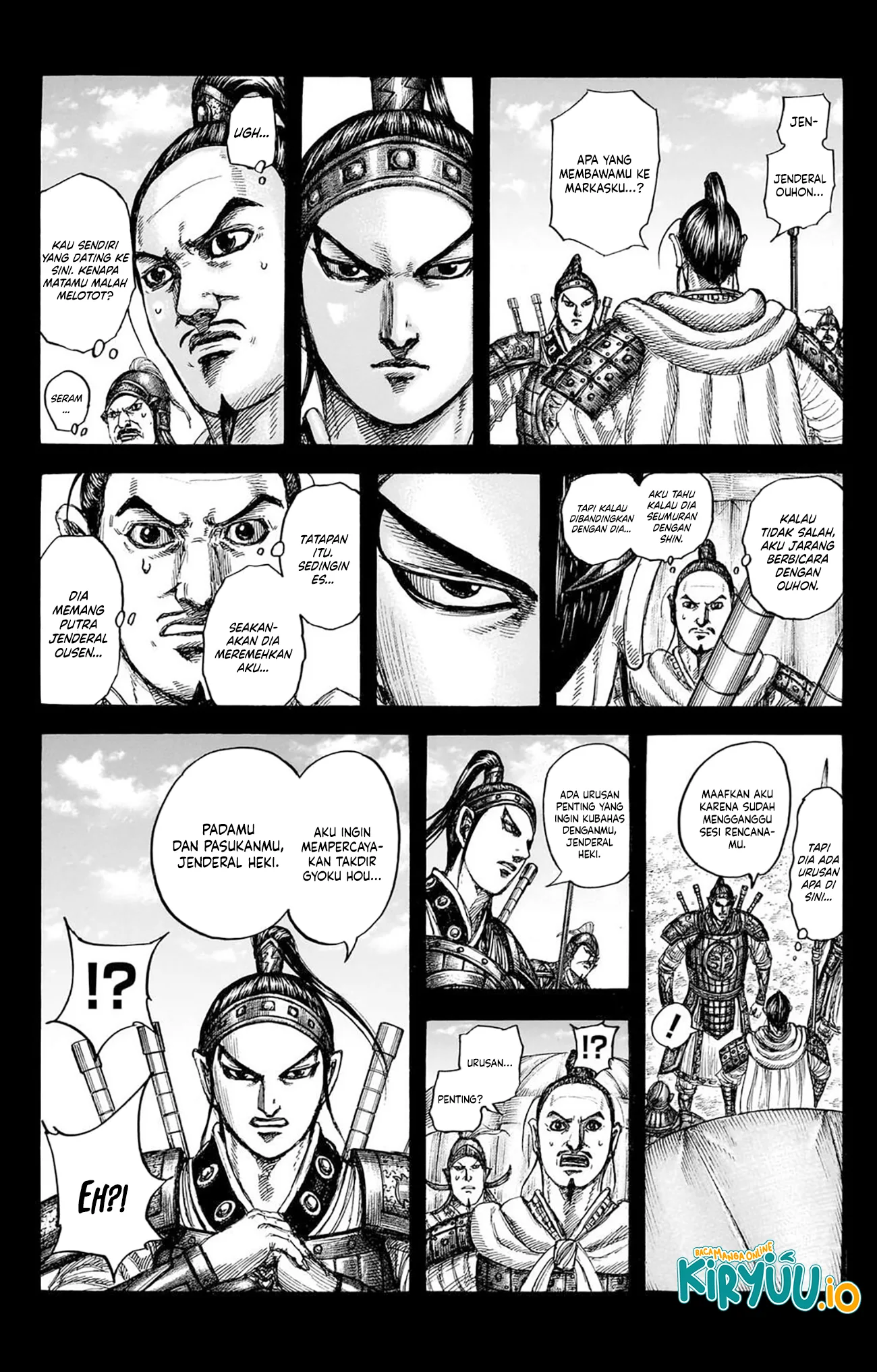 Kingdom Chapter 867 Gambar 14