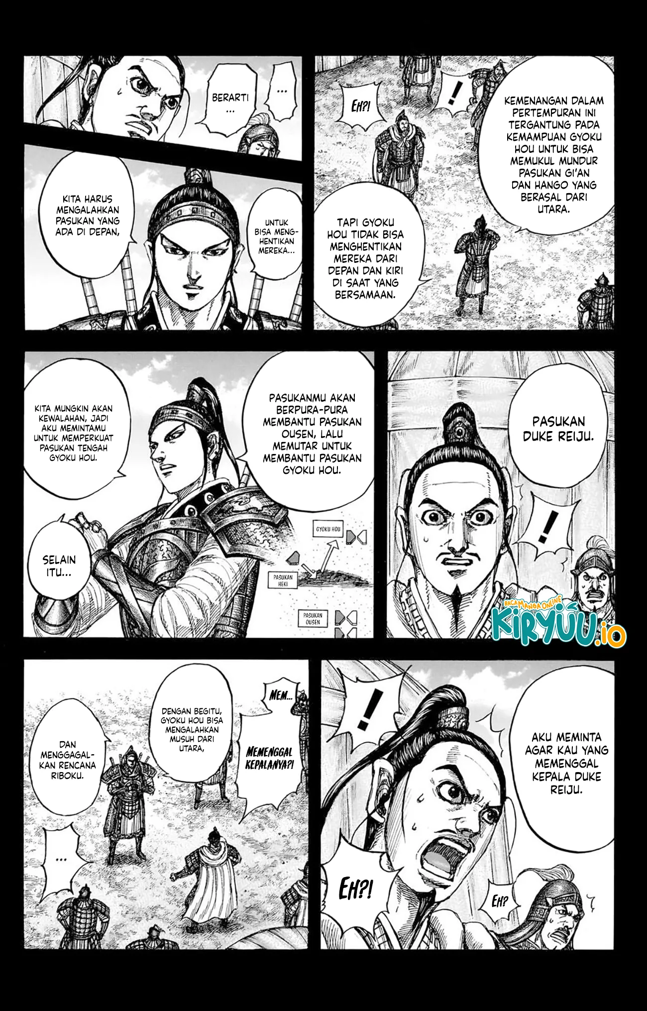 Kingdom Chapter 867 Gambar 15