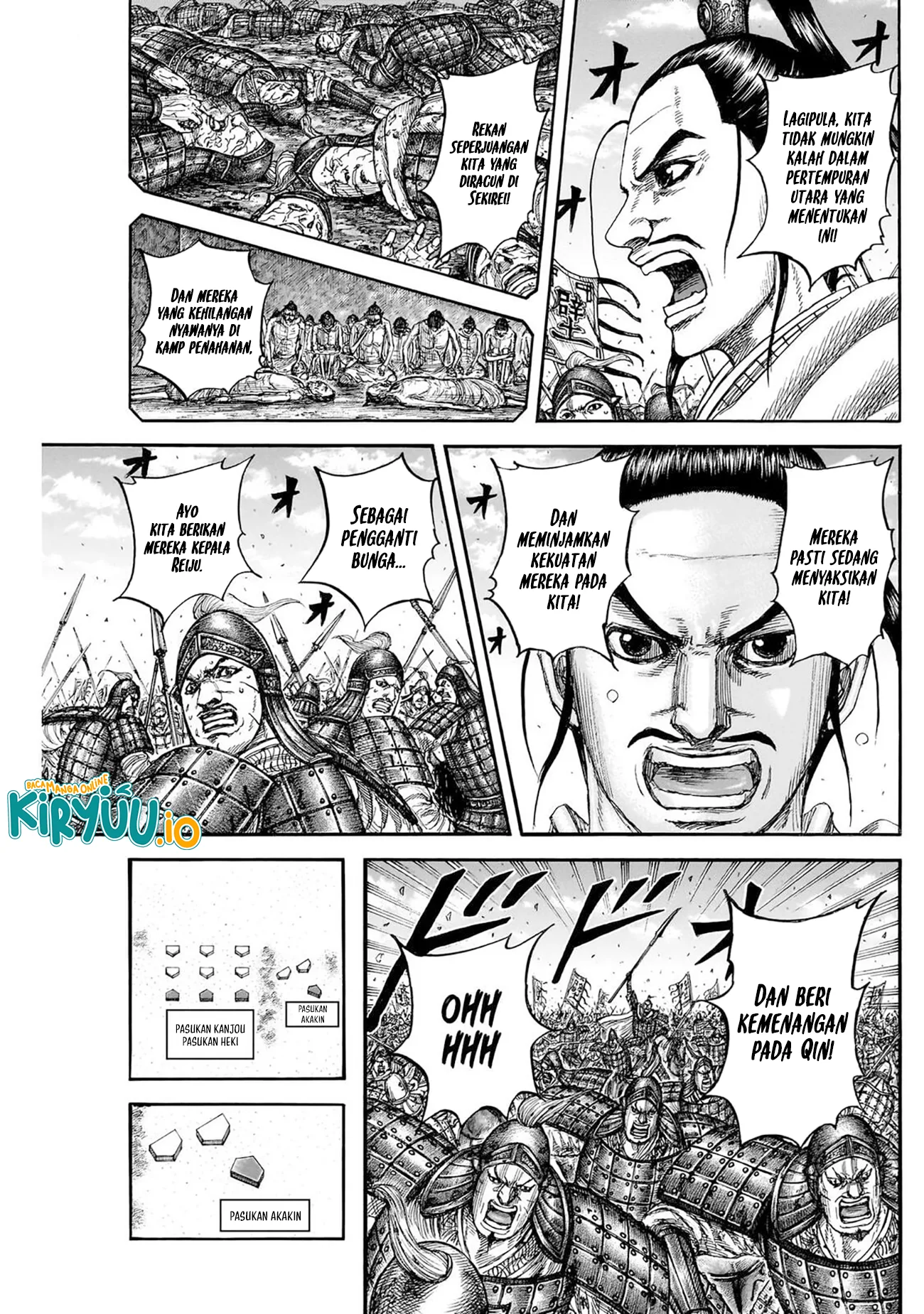 Kingdom Chapter 867 Gambar 18