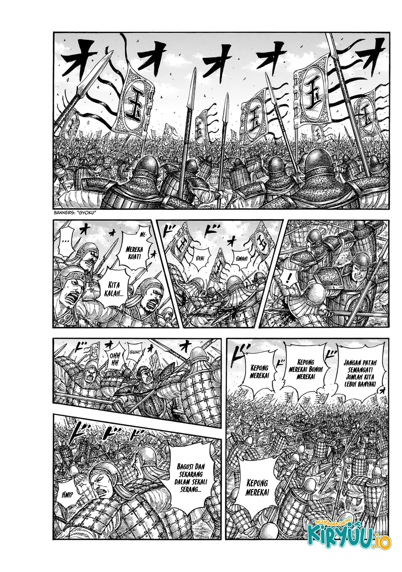 Manga Kingdom Chapter 867 gambar 2