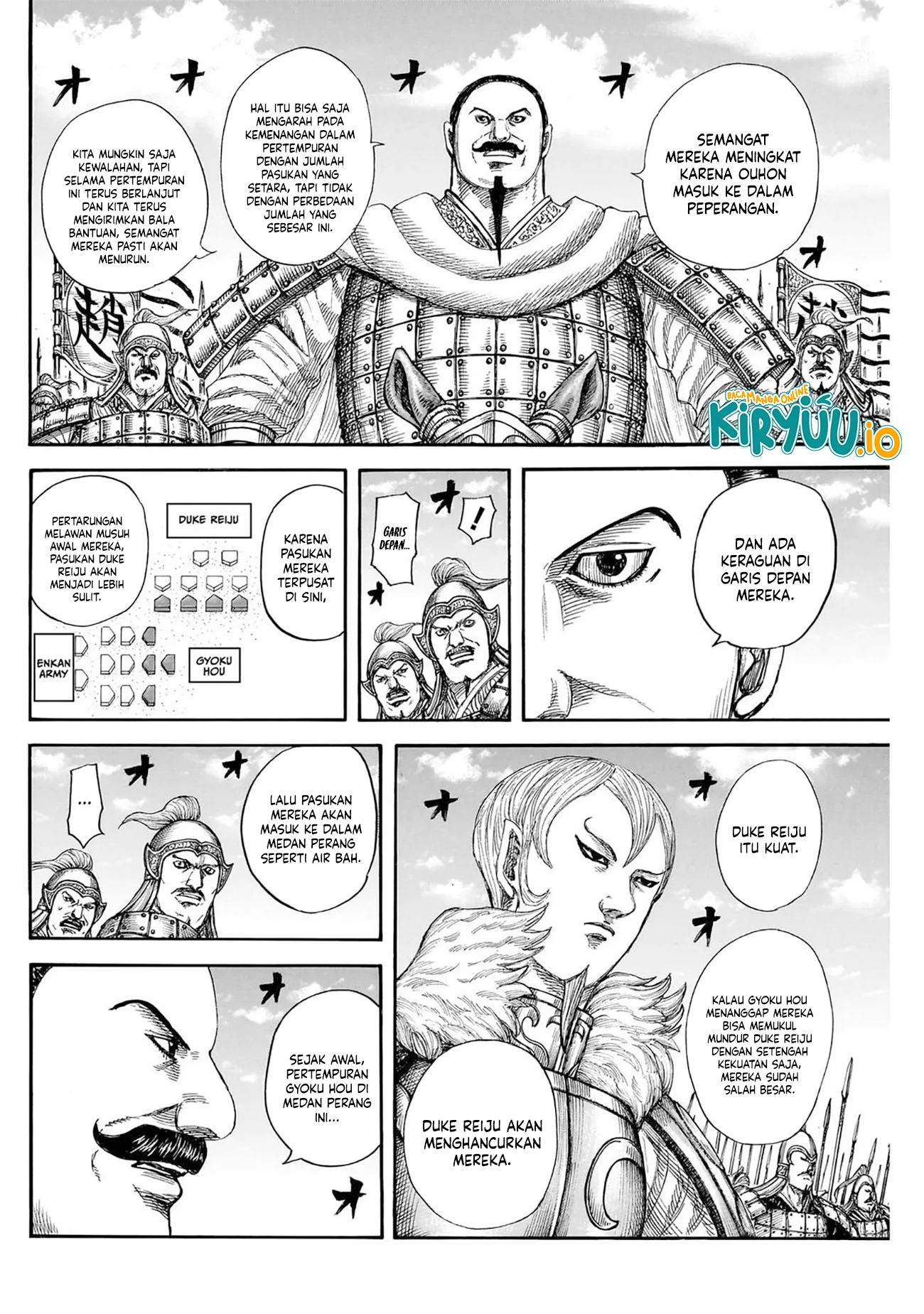Kingdom Chapter 867 Gambar 5