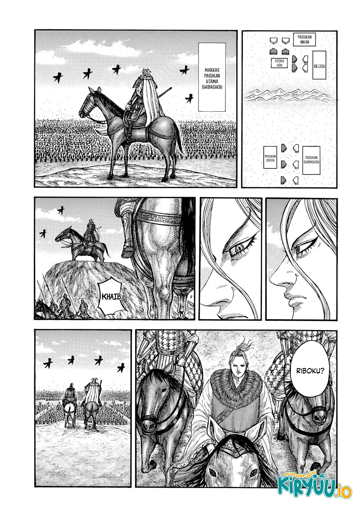 Kingdom Chapter 868 Gambar 12