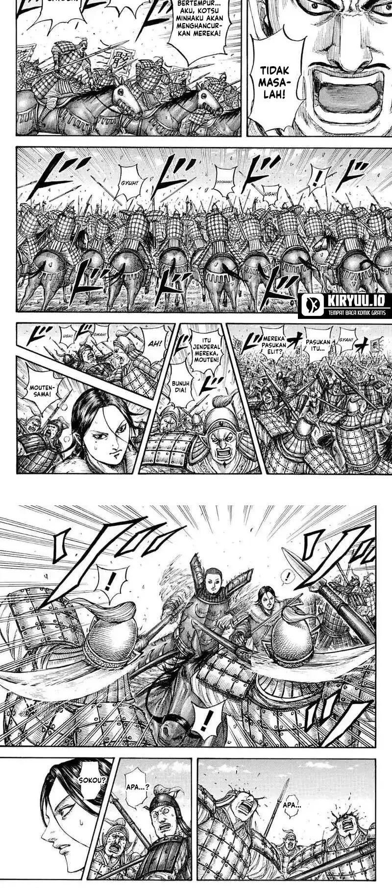 Kingdom Chapter 871 Gambar 6