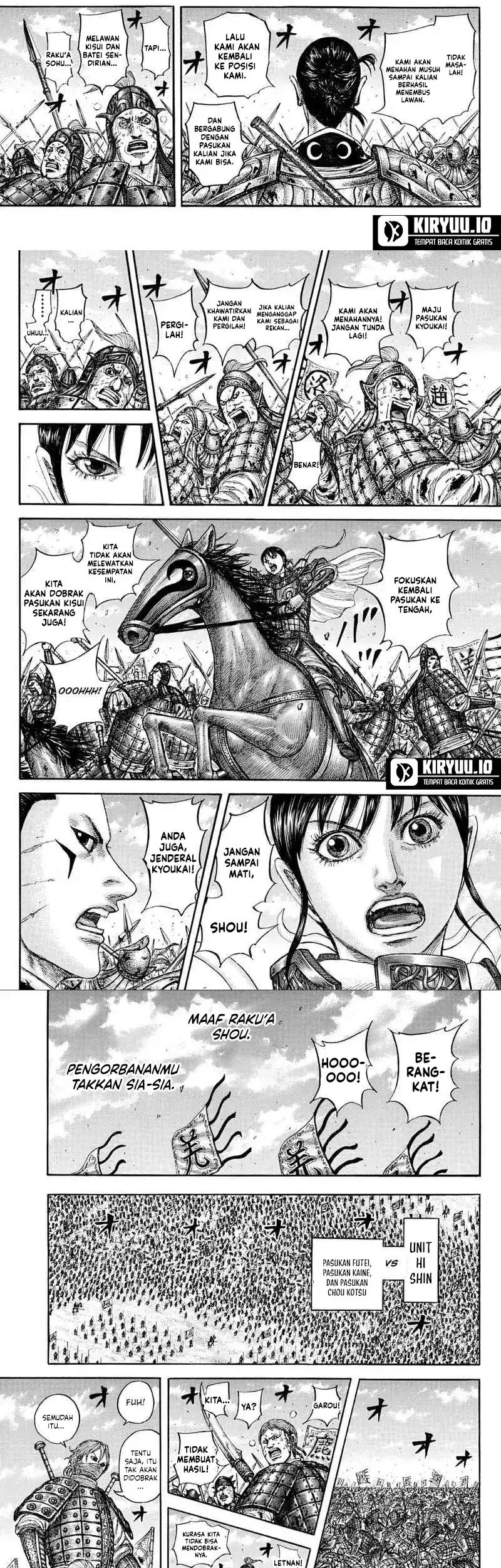 Kingdom Chapter 871 Gambar 9