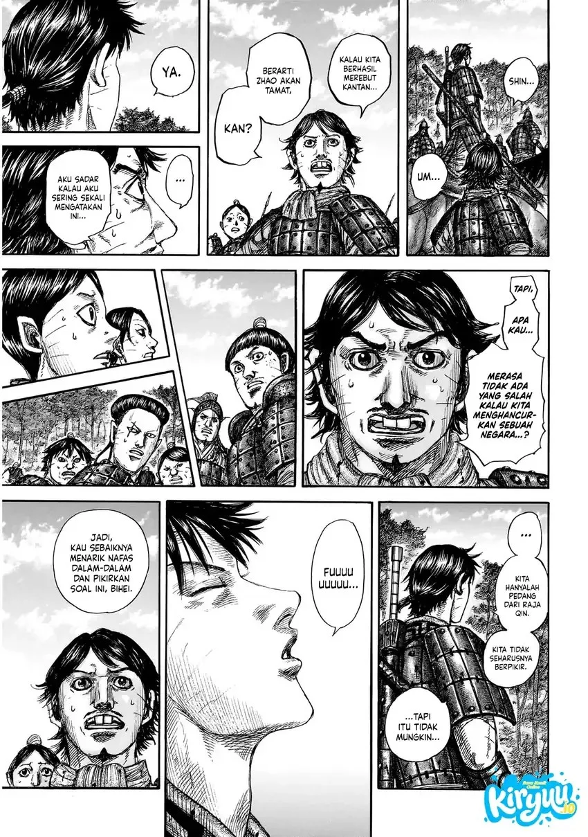 Kingdom Chapter 876 Gambar 17