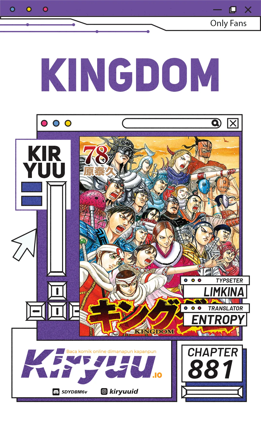 Komik Kingdom Chapter 881 gambar 1