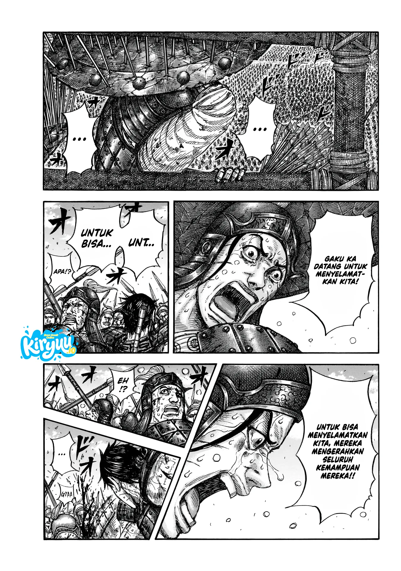 Manga Kingdom Chapter 881 gambar 2