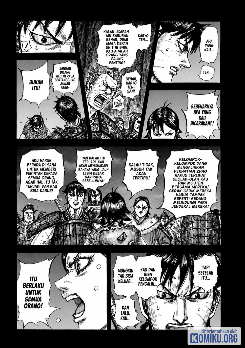 Kingdom Chapter 885 Gambar 16