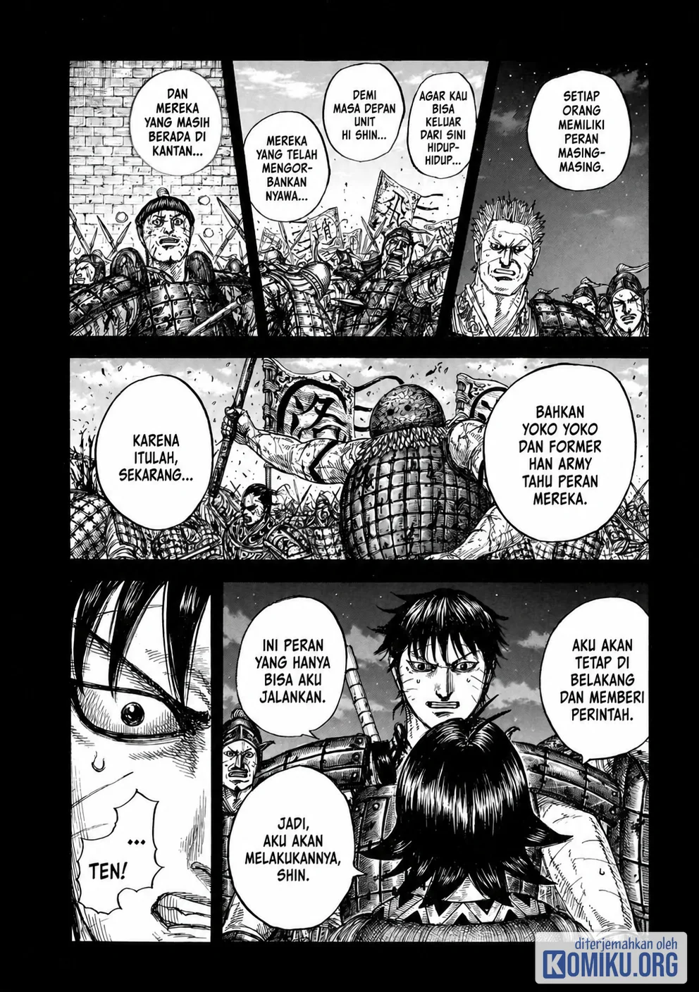 Kingdom Chapter 885 Gambar 17